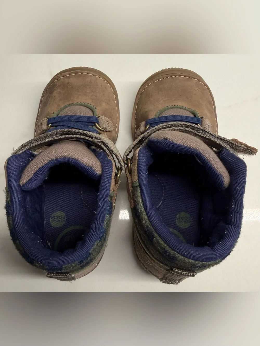 Stride Rite Gavin Boys Leather Boots Size 8.5W